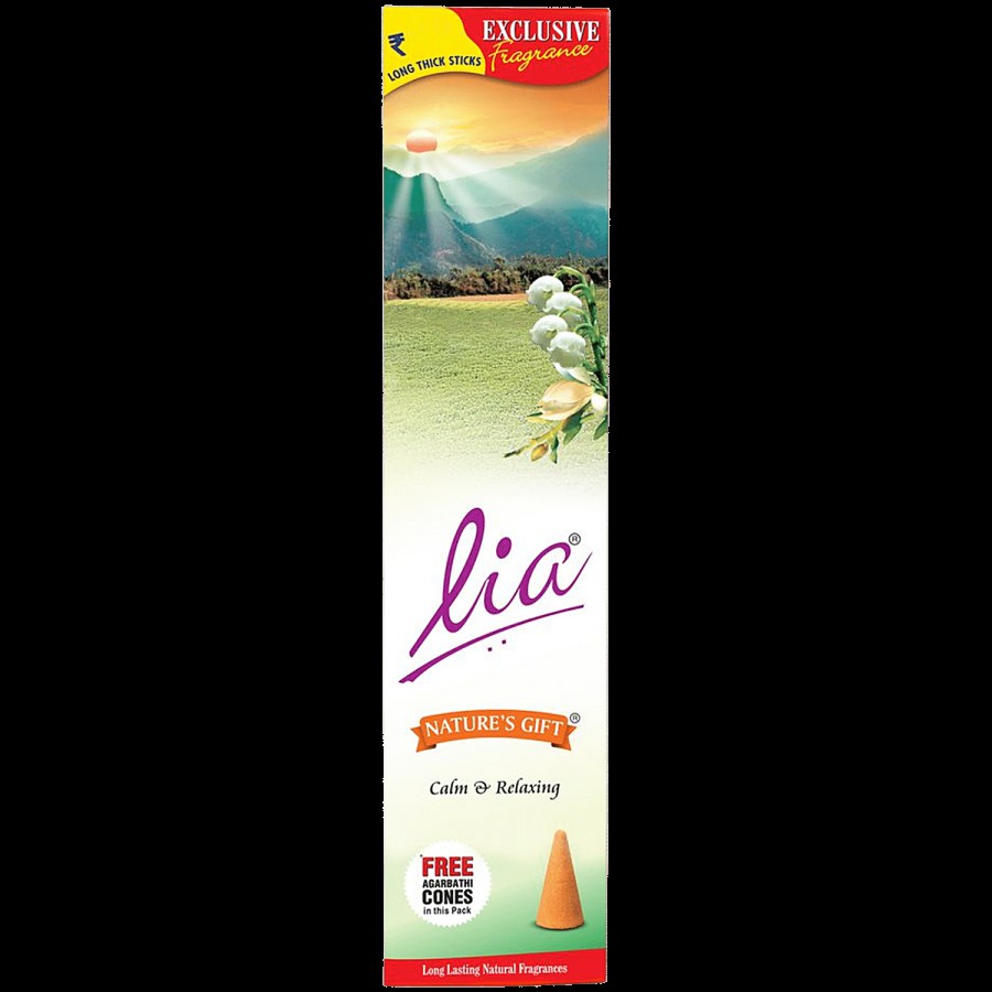 Lia Nature'S Gift Incense Sticks -  Lily Of The Valley Fragrance