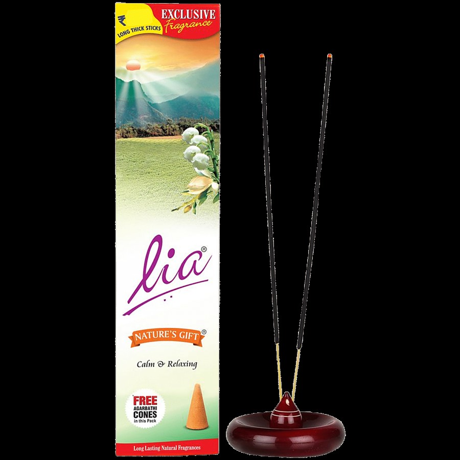 Lia Nature'S Gift Incense Sticks -  Lily Of The Valley Fragrance