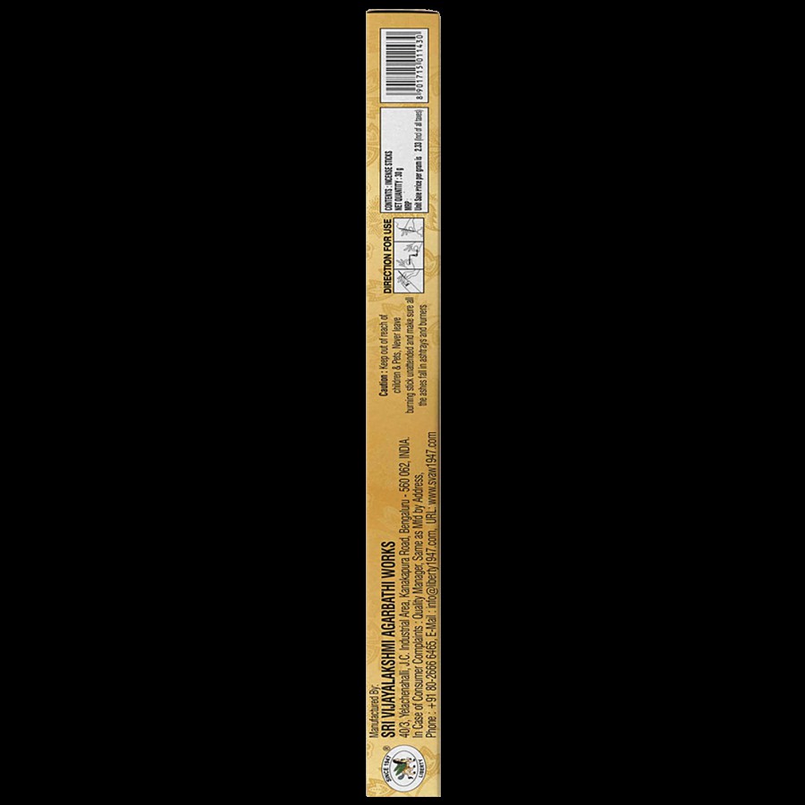 Liberty 1947 Flora Natural Aroma Incense Sticks - Economy Pack