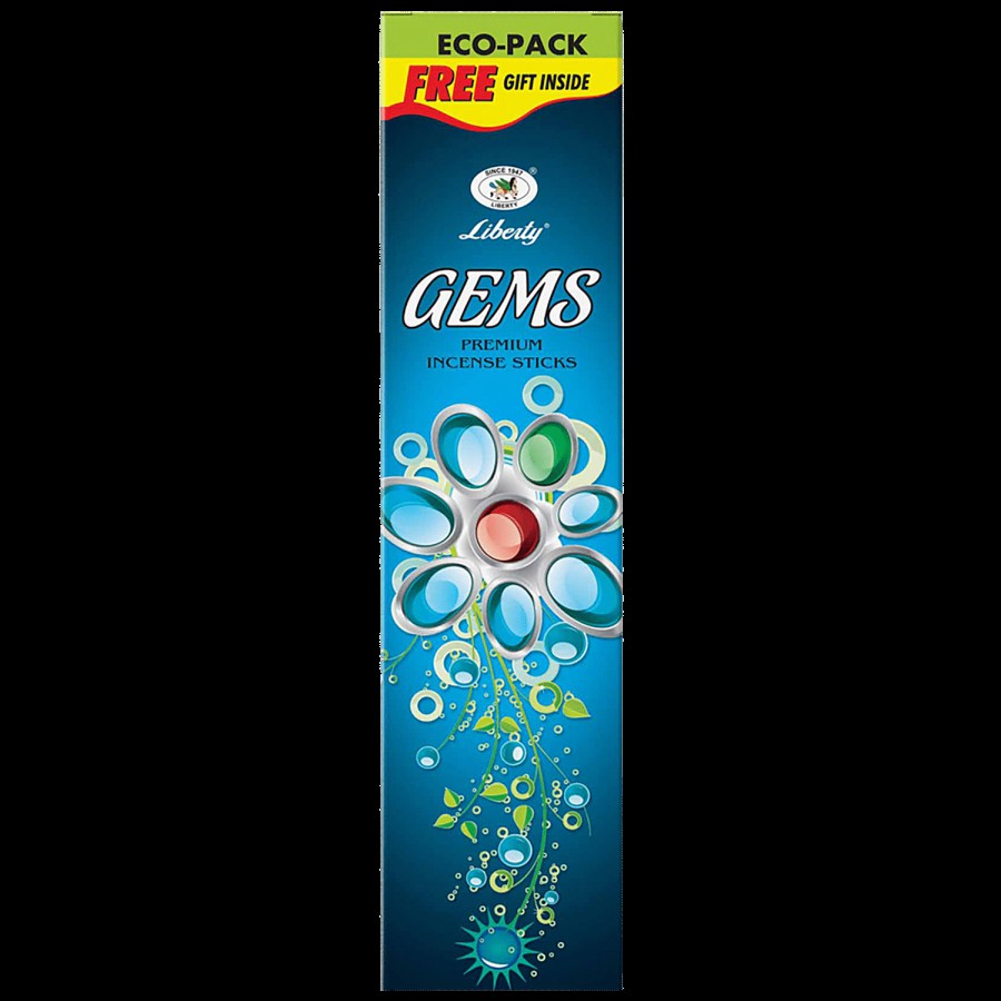 Liberty Gems Premium Incense Sticks - Economy Pack