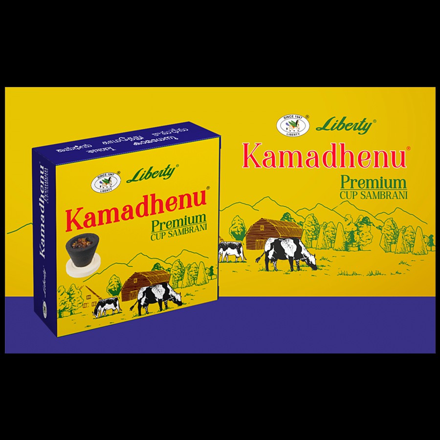 Liberty Kamadhenu Premium Cup Sambrani