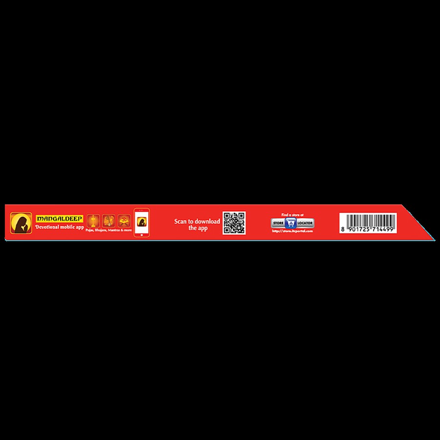 Mangaldeep Lo smoke incense sticks - Royal Rose (80% less smoke)