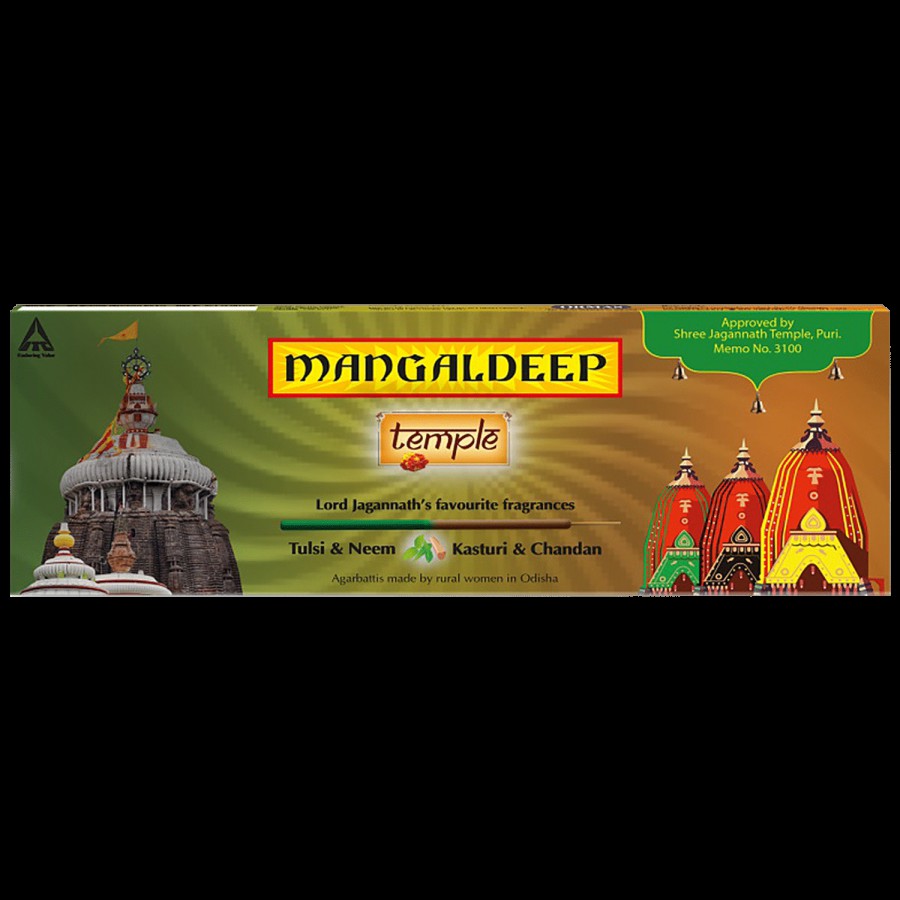 Mangaldeep Temple Agarbatti - Lord Jagannaths Favourite Fragrances