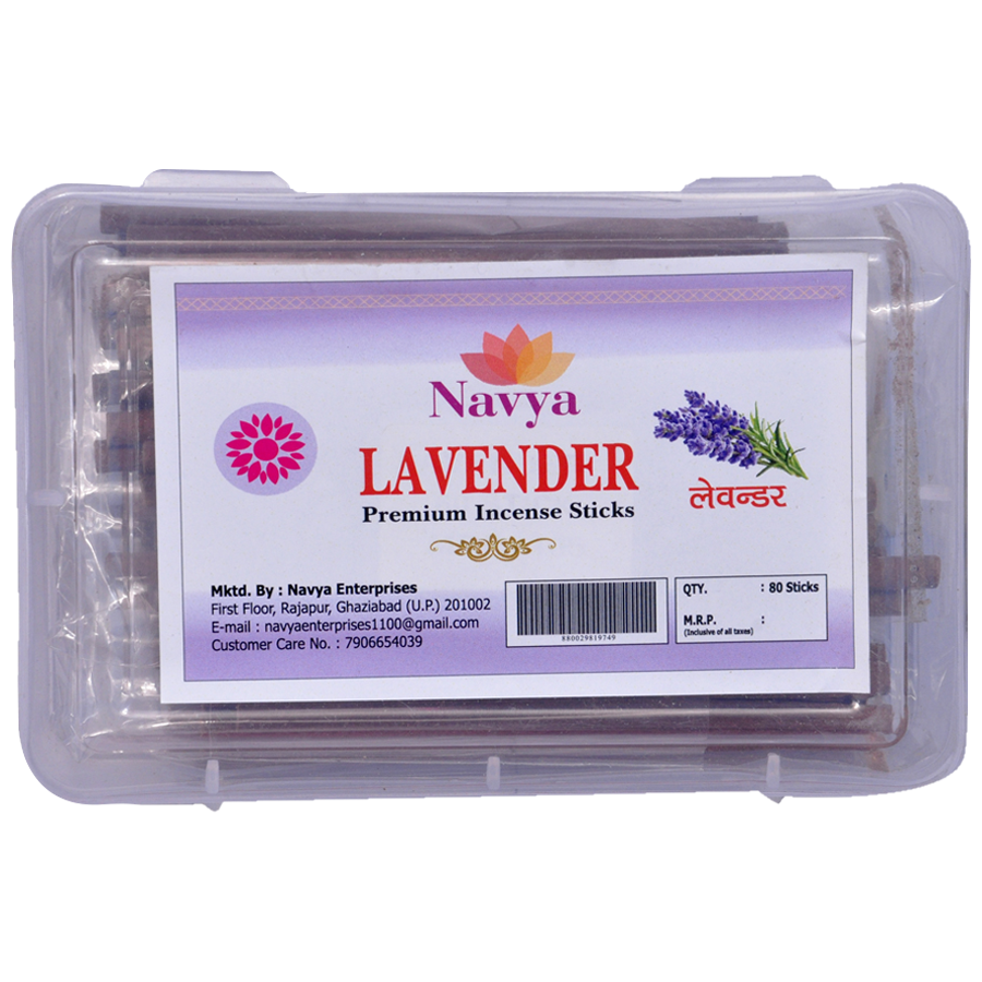 Navya Lavender Premium Incense/Dhoop Sticks