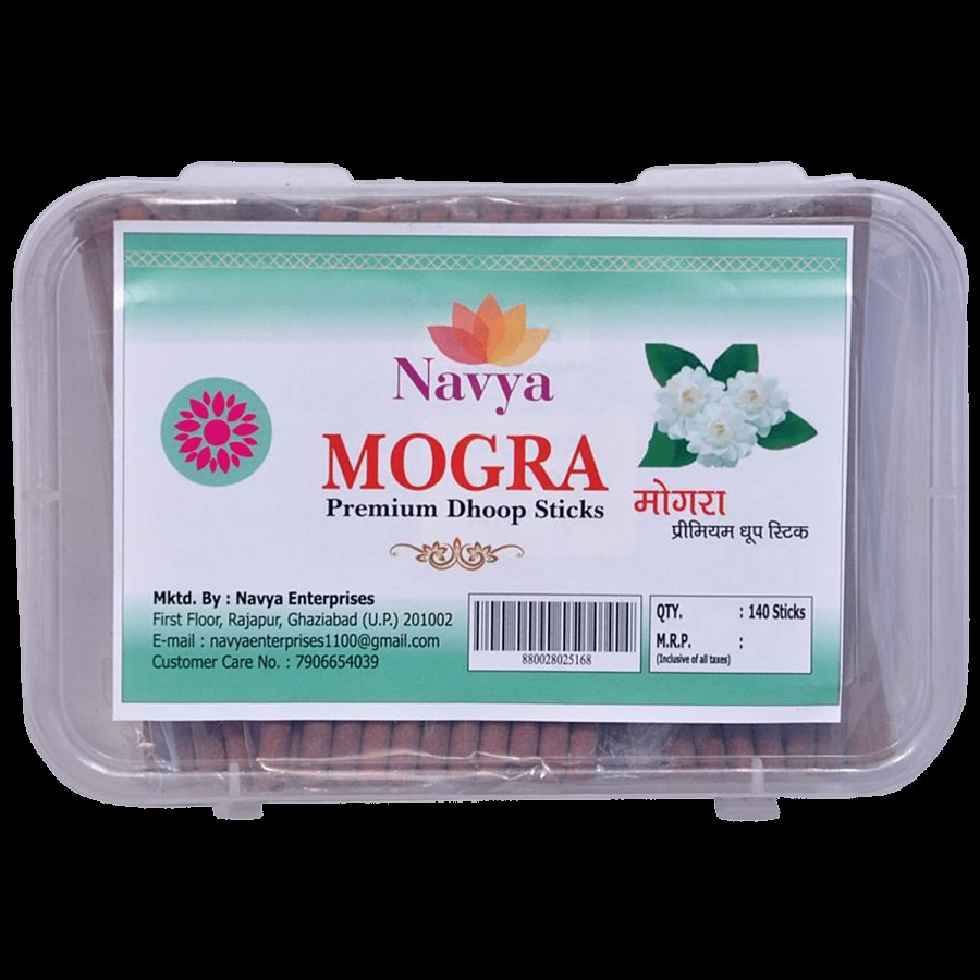 Navya Mogra Premium Incense/Dhoop Sticks