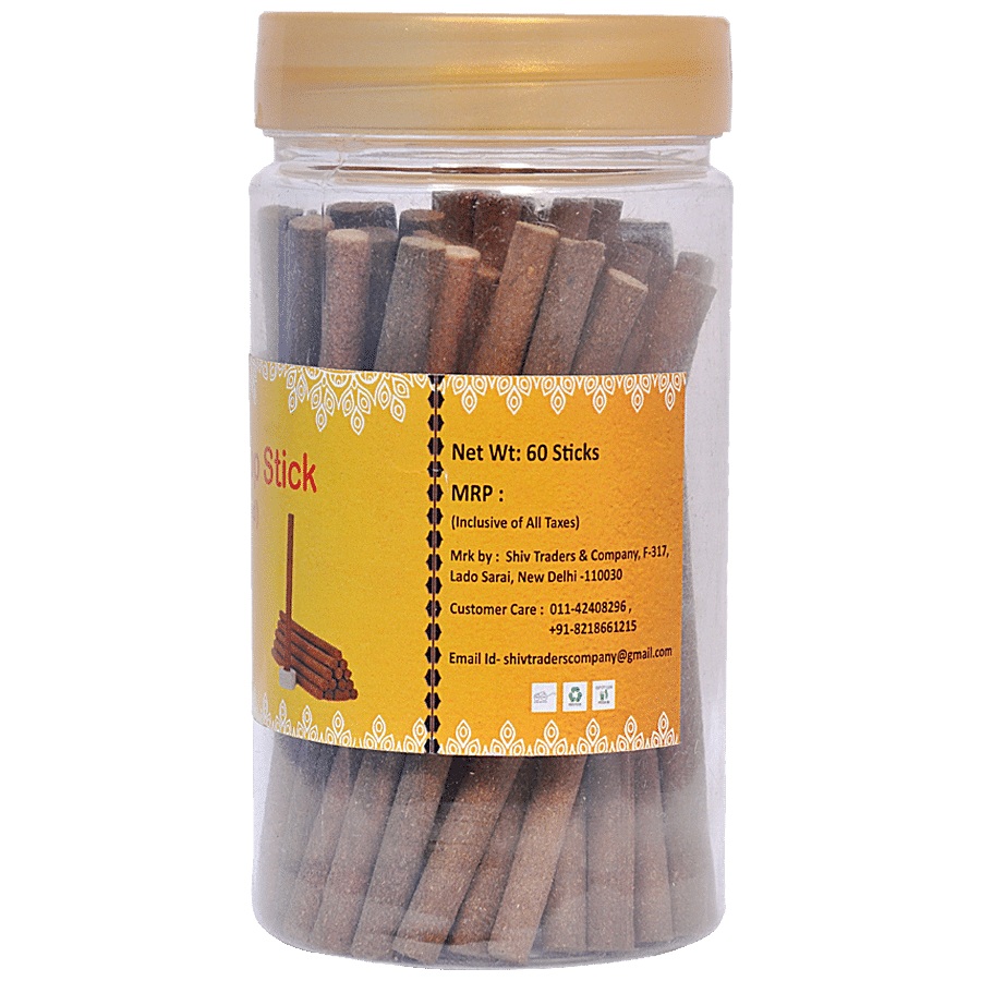 Pooja Sewa Chandan Dhoop Stick - Bambooless