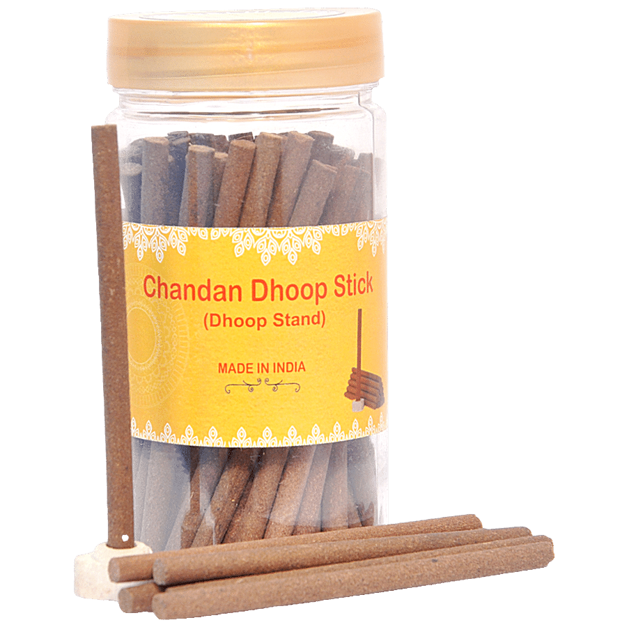 Pooja Sewa Chandan Dhoop Stick - Bambooless