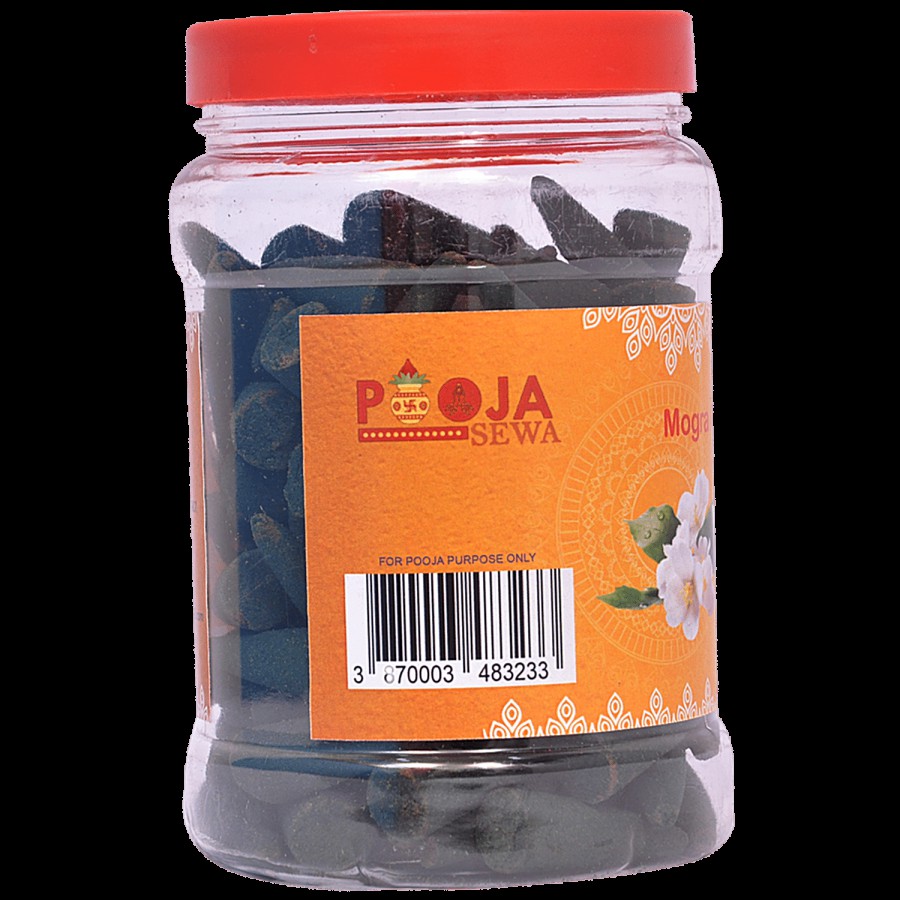 Pooja Sewa Regular Cone Dhoop - Uplifts Mood