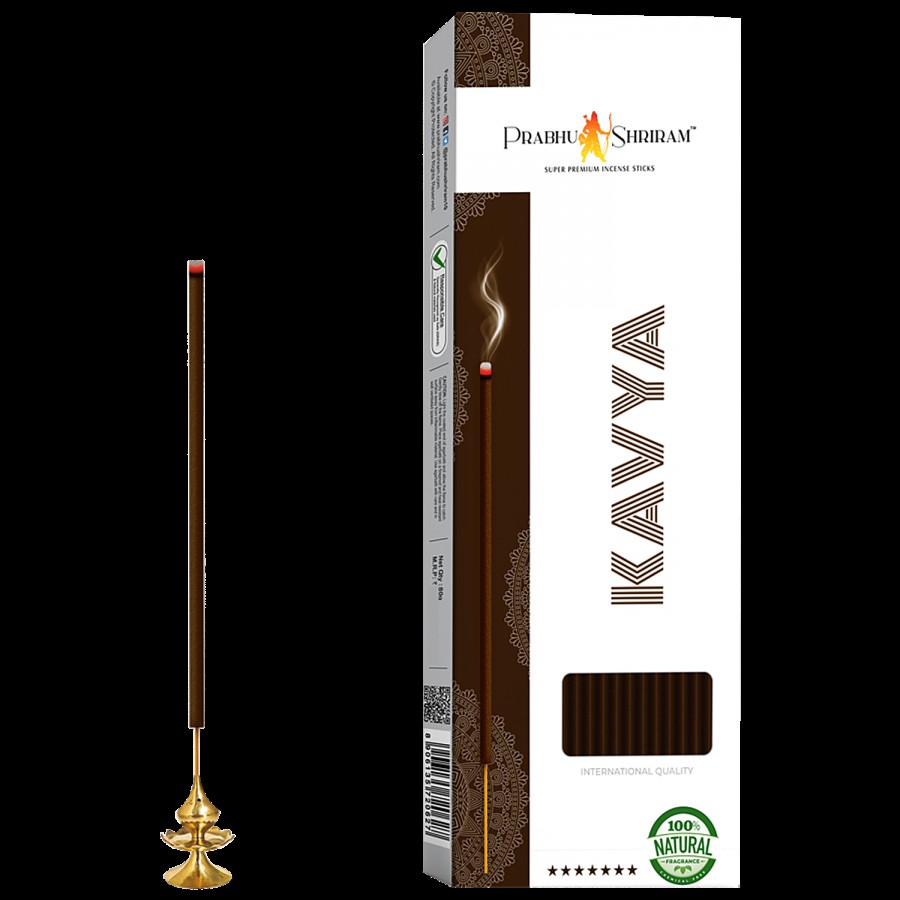 Prabhu Shriram Kavya Premium Incense Sticks/Agarbatti - Provides Long-Lasting Fragrance