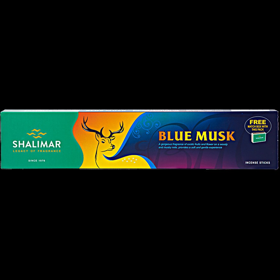 Shalimar Blue Musk Economy Long Box - FG00624