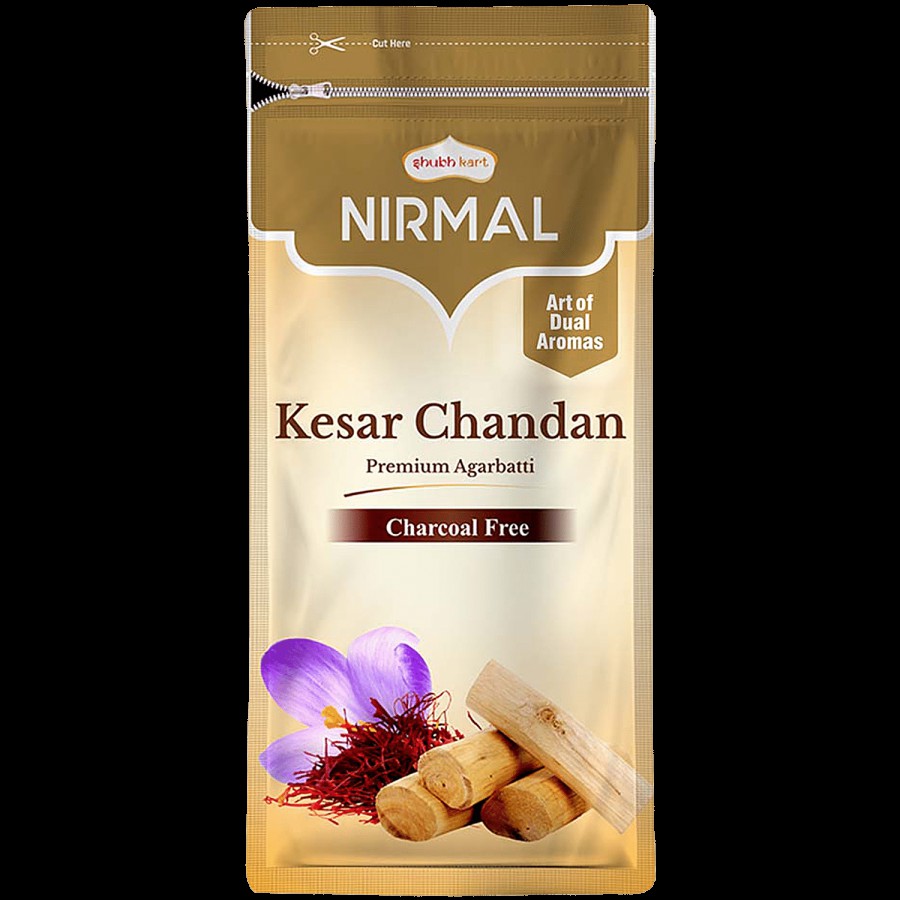 Shubhkart Nirmal - Kesar Chandan Agarbatti Sticks