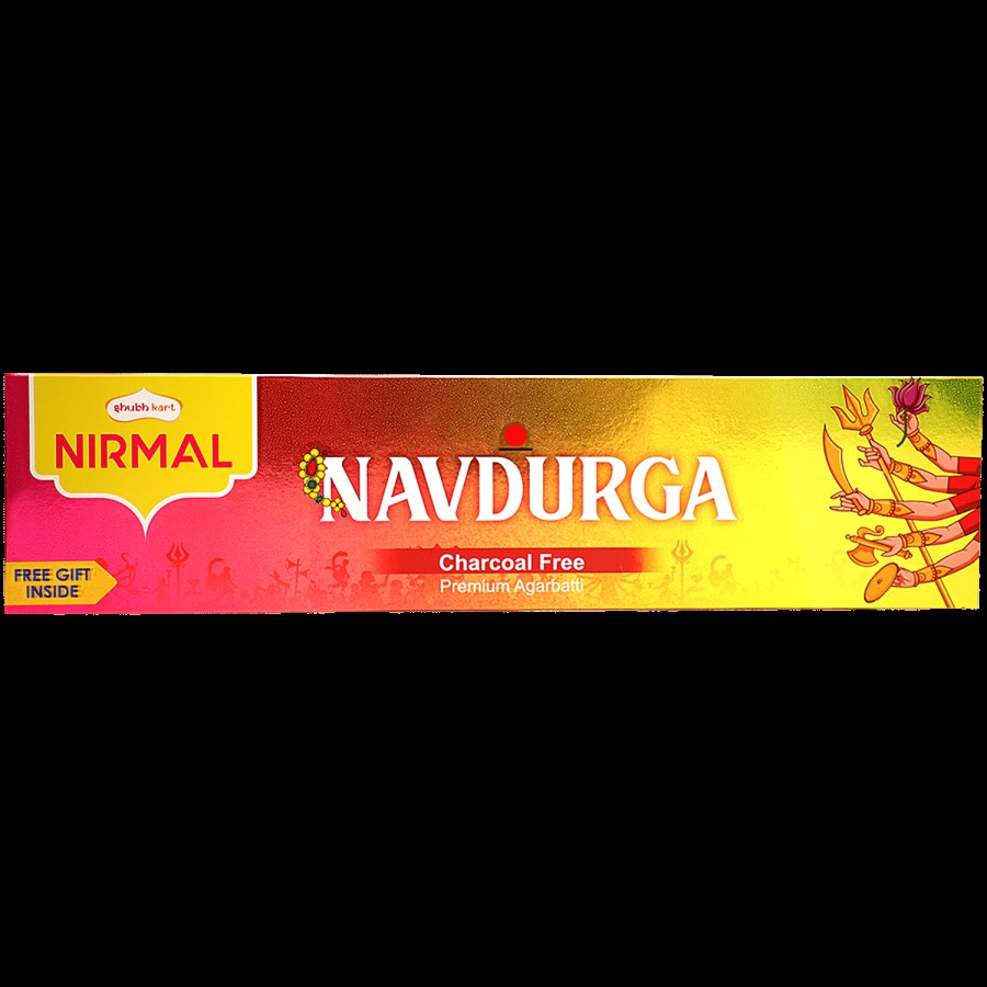 Shubhkart Nirmal Navdurga Premium Agarbatti - Charcoal Free