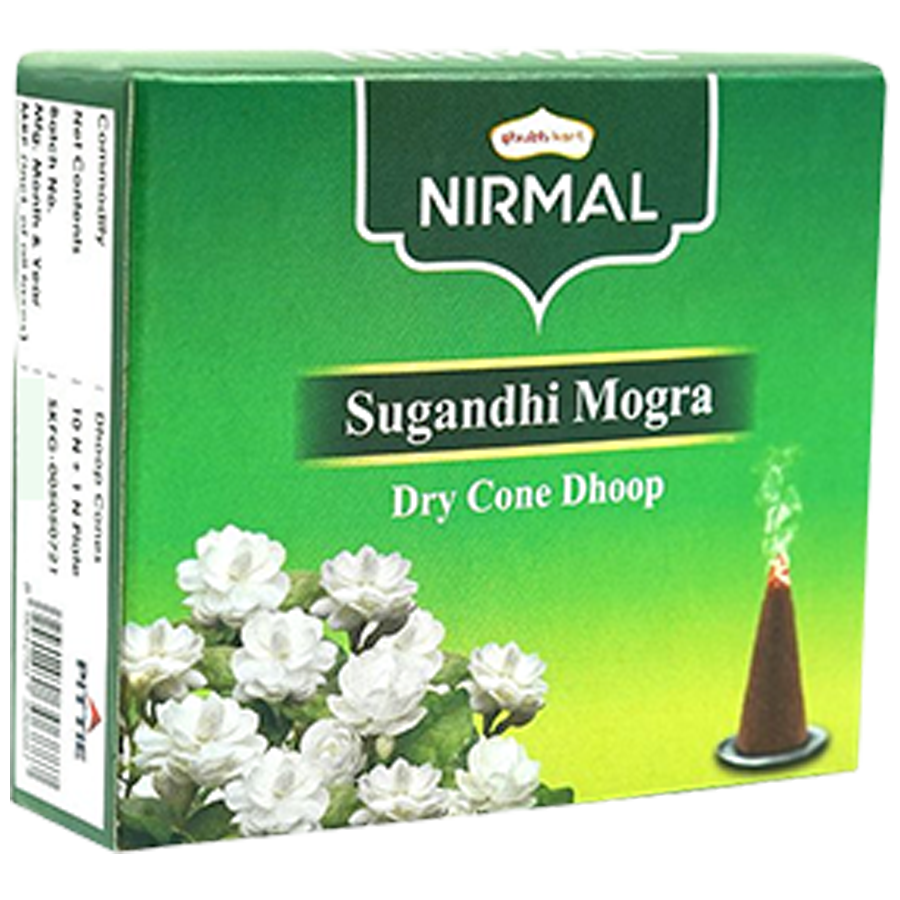 Shubhkart Nirmal Sugandhi Mogra Dry Cone Dhoop