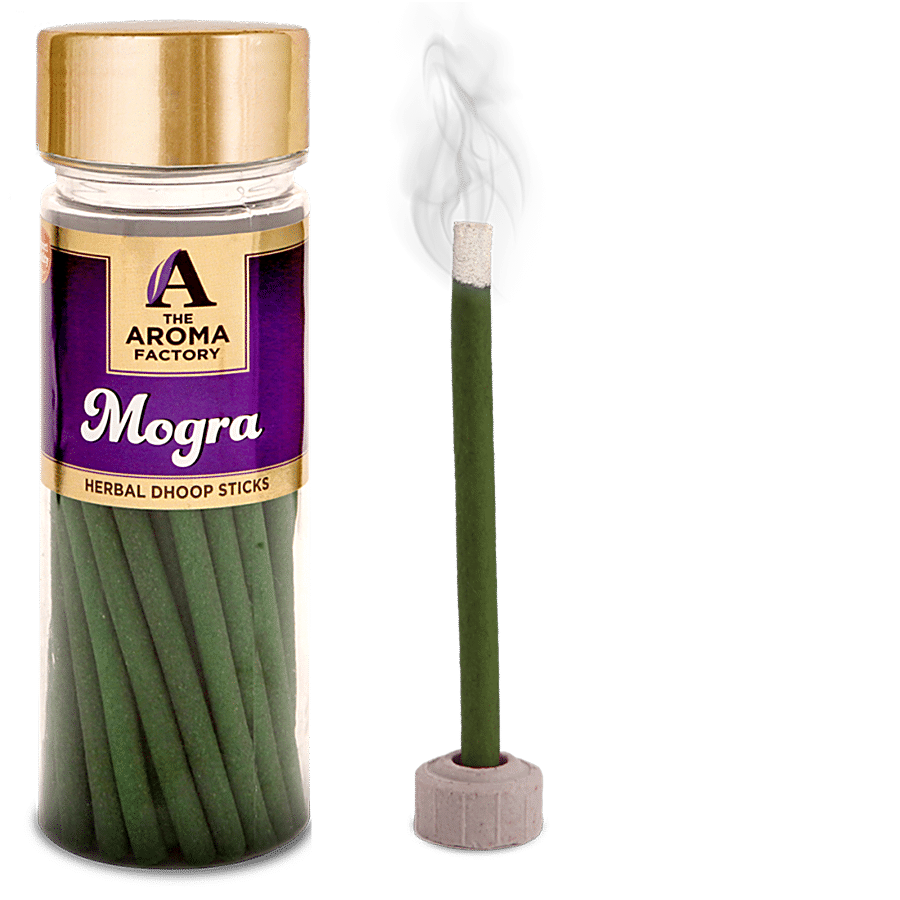 The Aroma Factory Herbal Dhoop Batti Sticks - Mogra