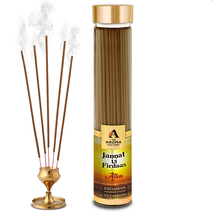 The Aroma Factory Incense Sticks/Agarbatti - Jannat Ul Firdaus Attar