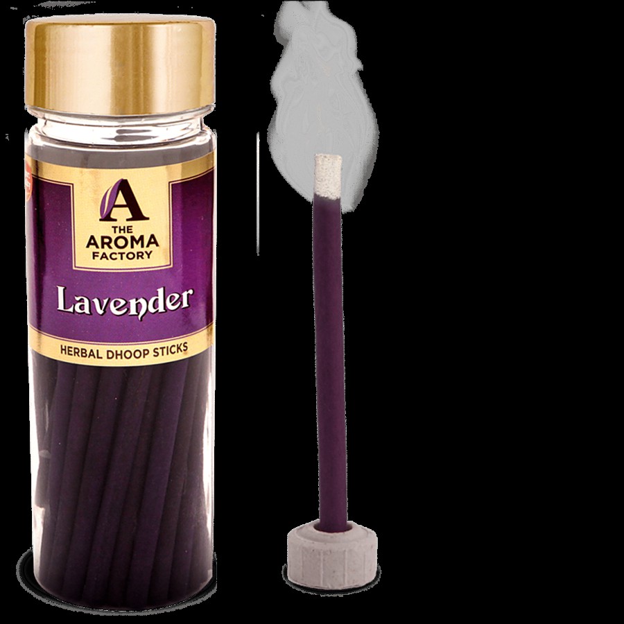 The Aroma Factory Herbal Dhoop Batti Sticks - Lavender