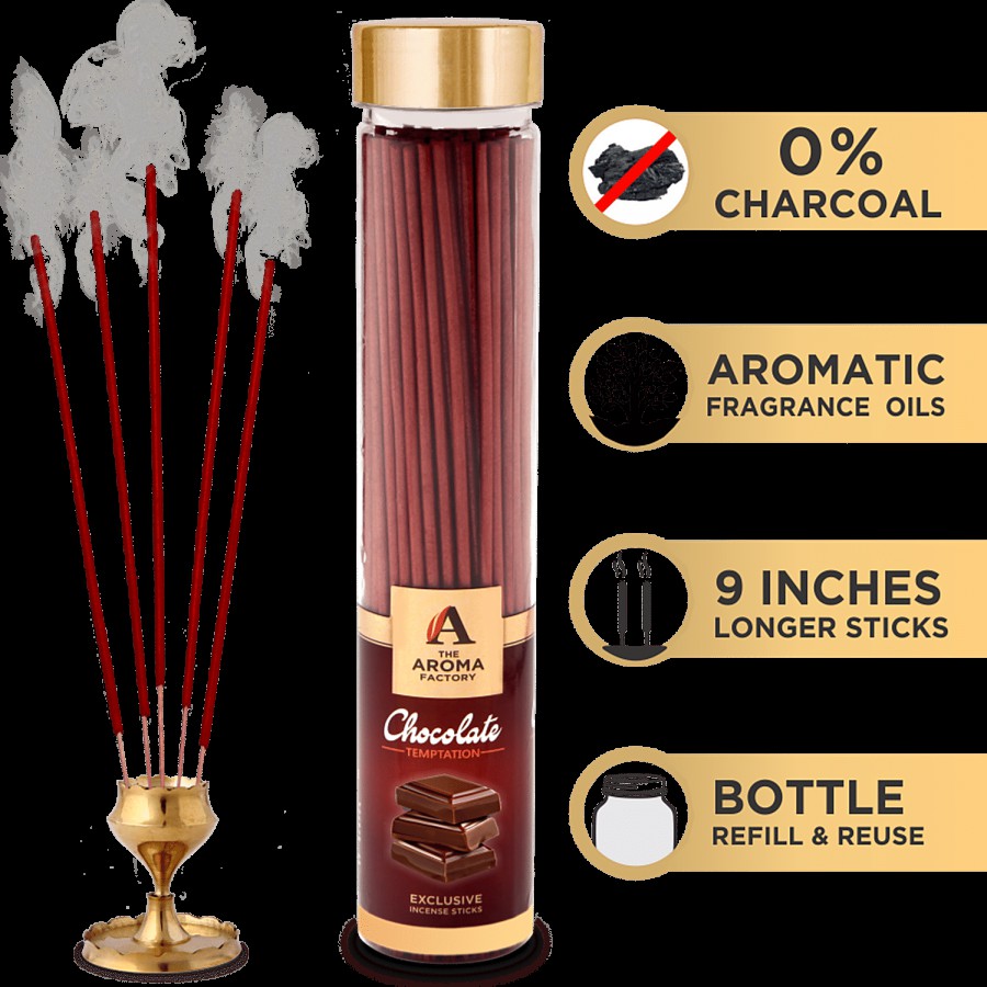 The Aroma Factory Incense Sticks/Agarbatti - Chocolate