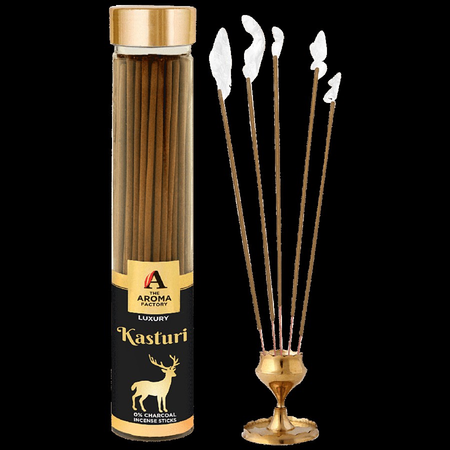 The Aroma Factory Incense Sticks/Agarbatti - Luxury Kasturi