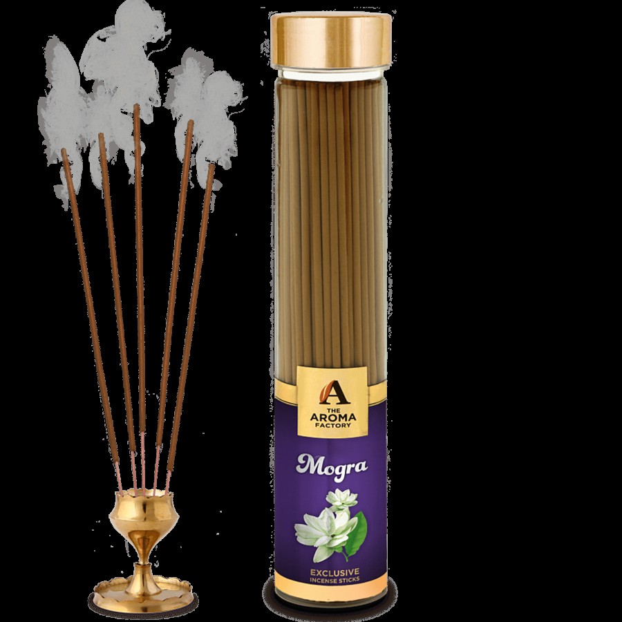 The Aroma Factory Incense Sticks/Agarbatti - Mogra