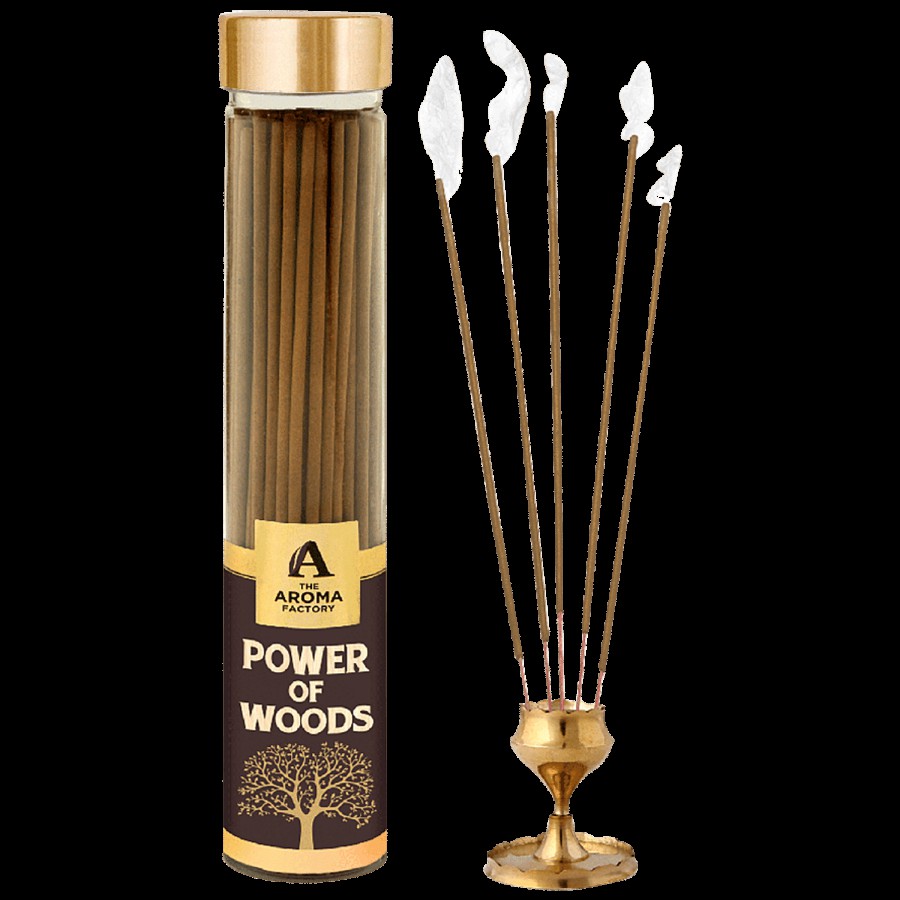 The Aroma Factory Incense Sticks/Agarbatti - Power Of Woods