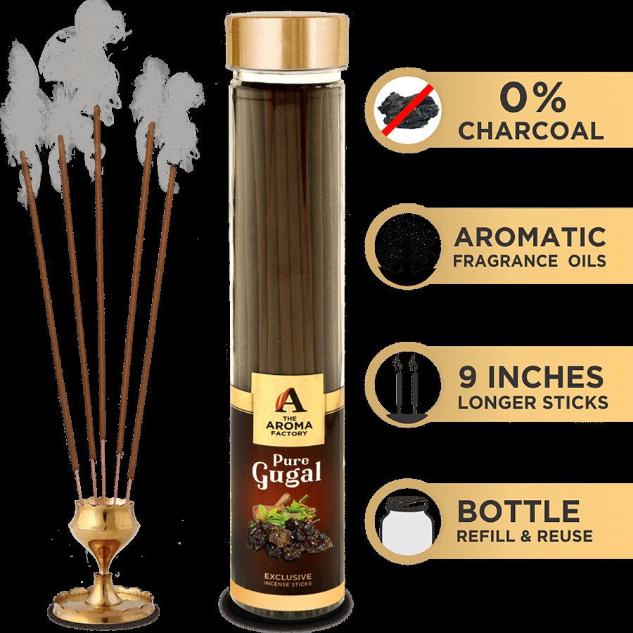 The Aroma Factory Incense Sticks/Agarbatti - Pure Gugal