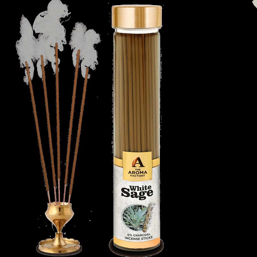 The Aroma Factory Incense Sticks/Agarbatti - White Sage