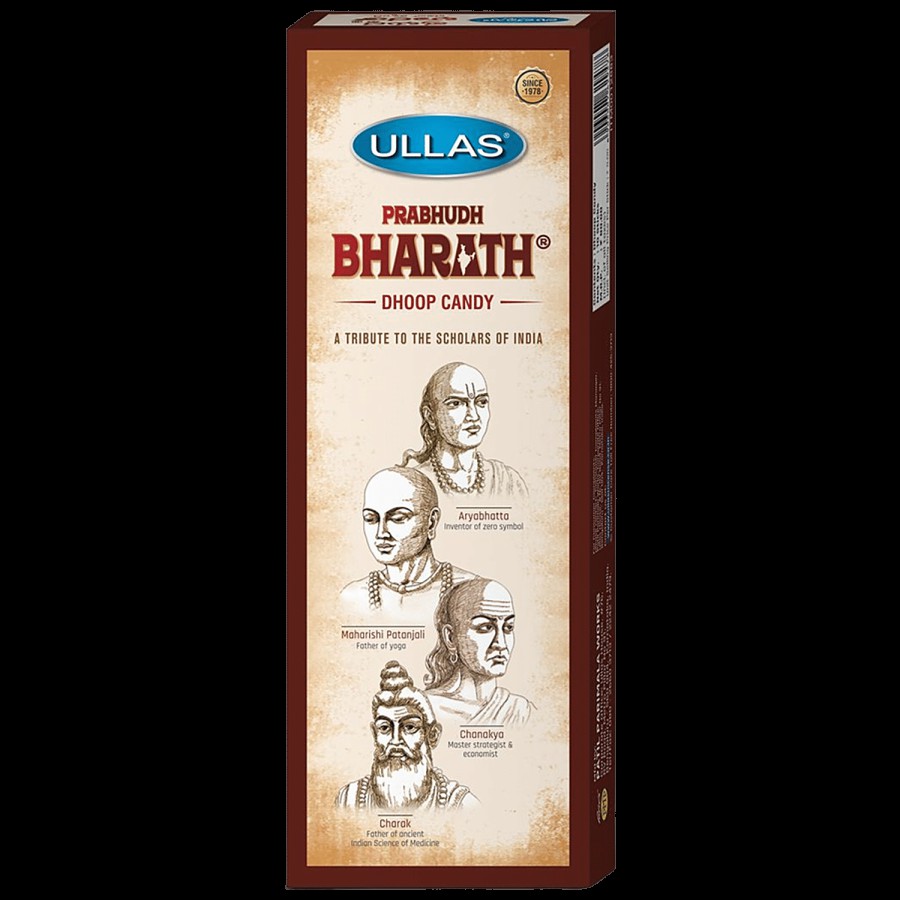 Ullas Prabhudh Bharath Dhoop Candy - Exotic Fragrance