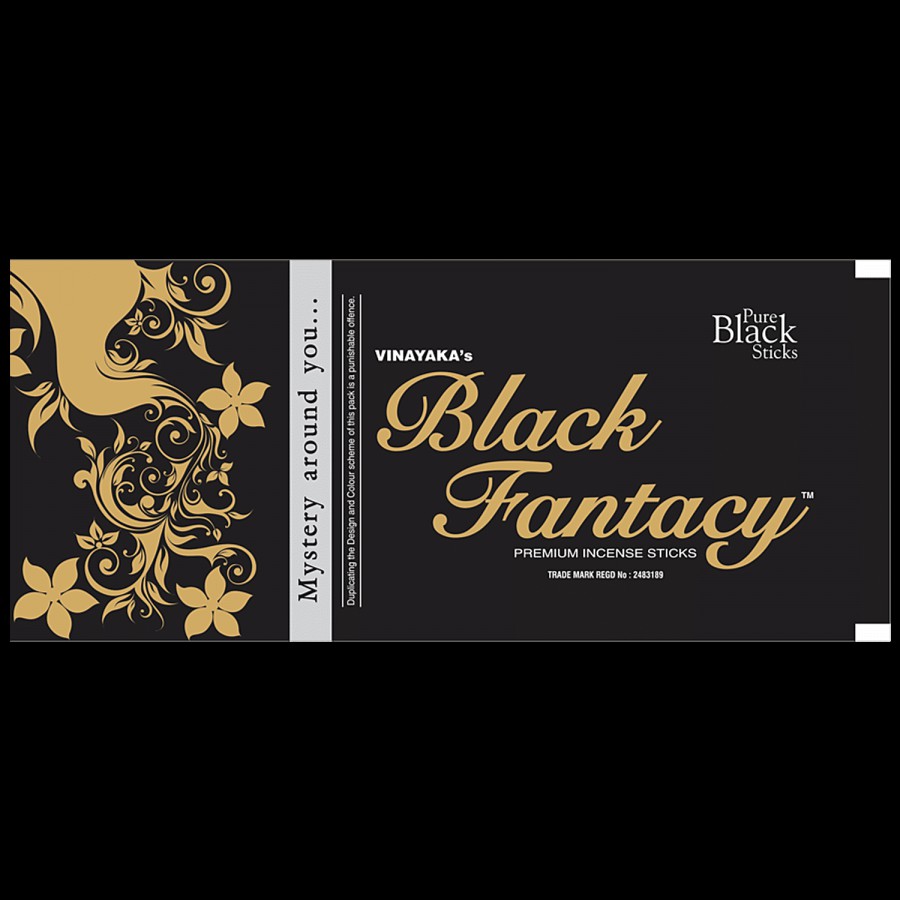 Vinayaka's Black Fantacy Premium Incense Sticks