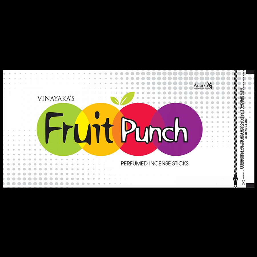 Vinayaka's Fruit Punch Perfumed Incense Sticks