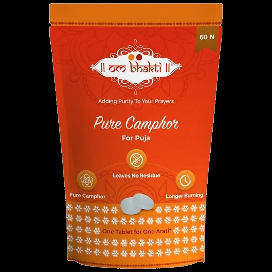 Om Bhakti Pure Camphor - Big