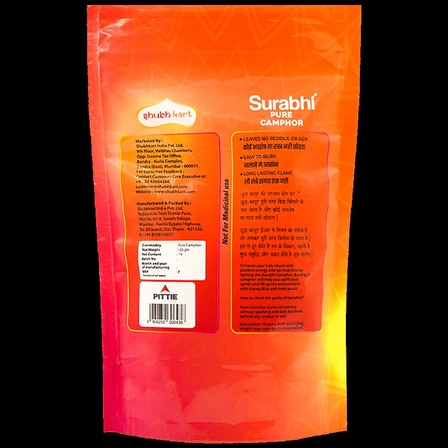 Shubhkart Surabhi - Pure Camphor