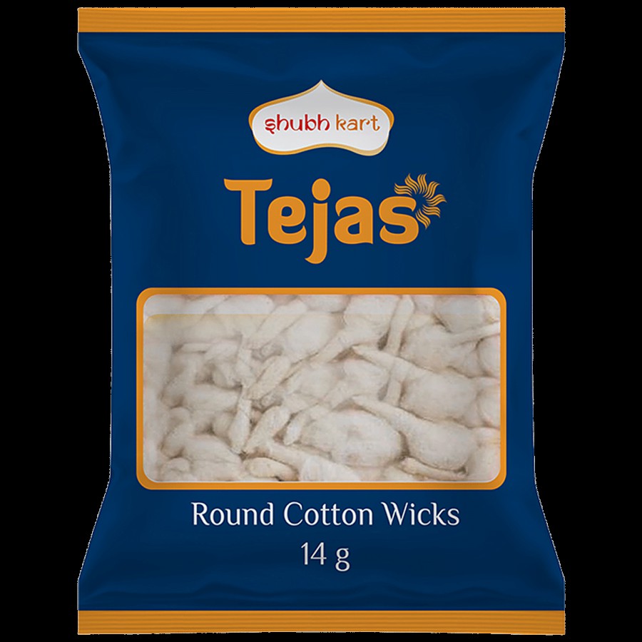 Shubhkart Tejas - Round Cotton Wicks