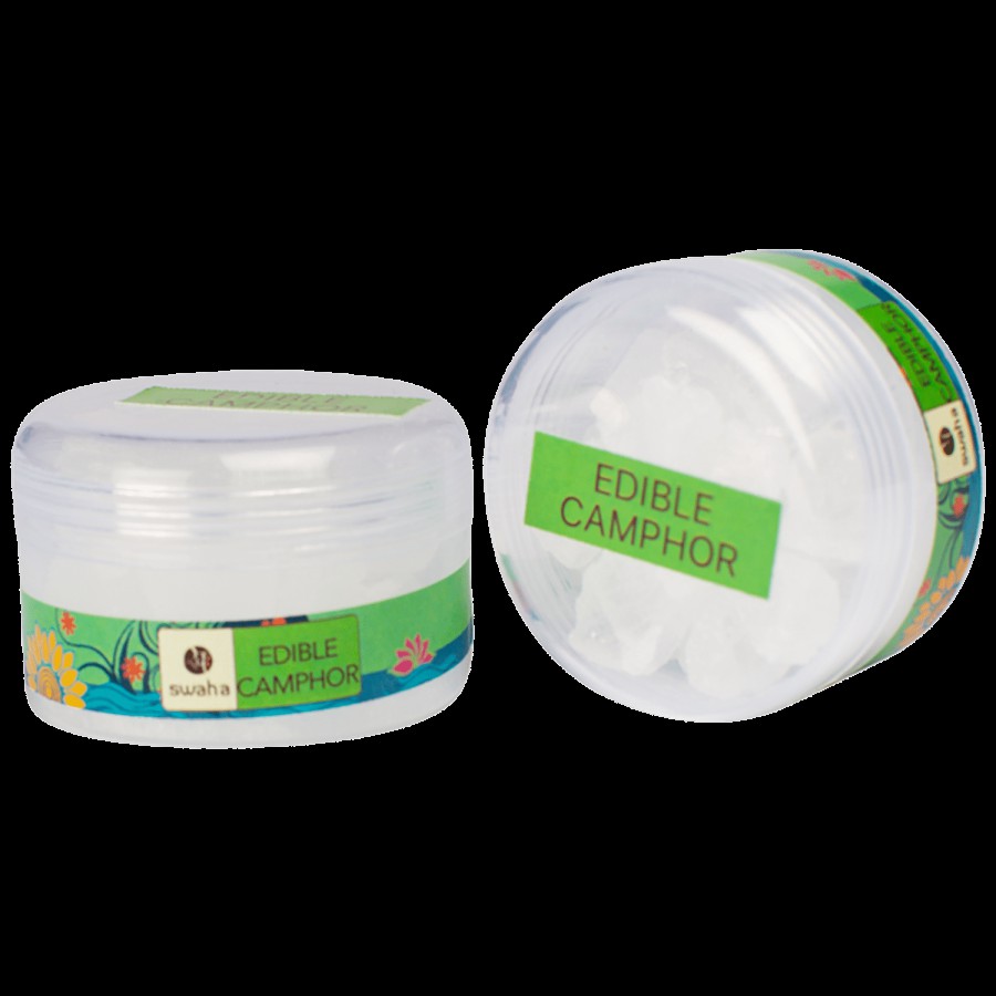 Swaha Edible Camphor - Detoxifies