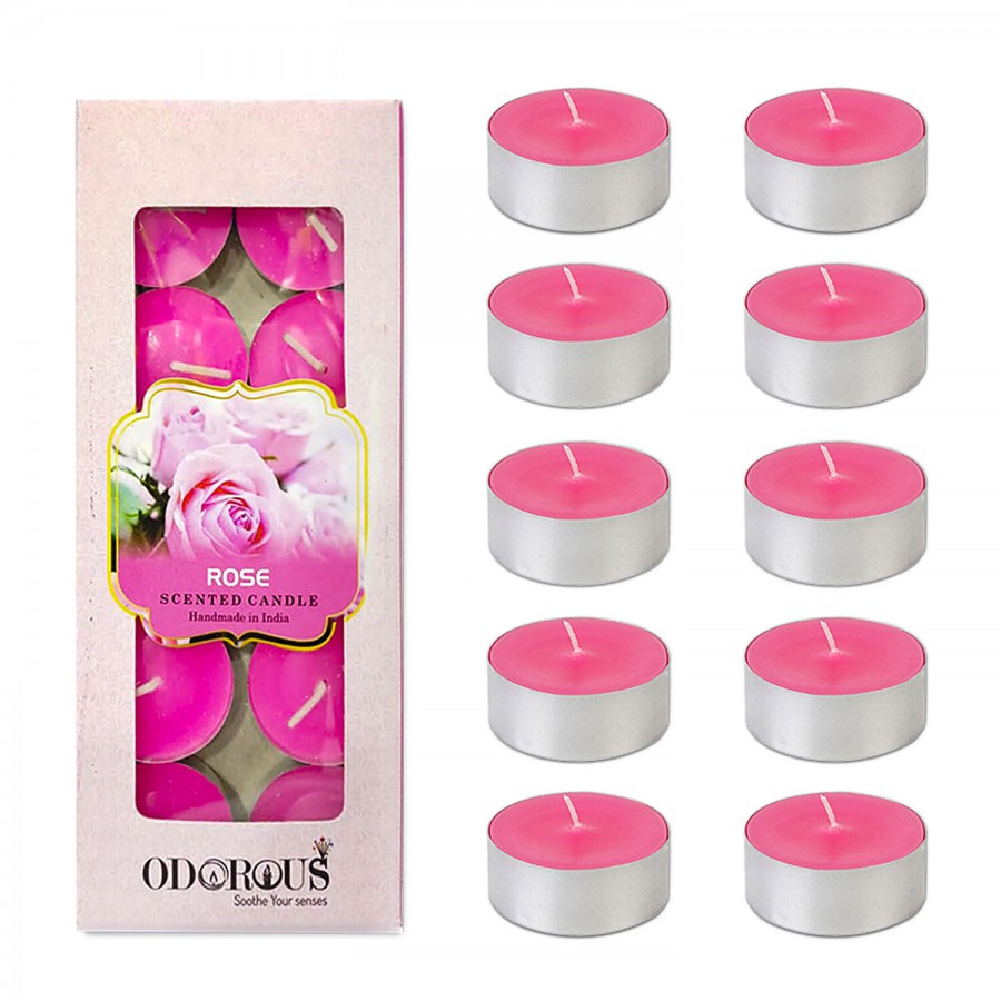 Creative Space Wax Tea Light Scented Candles - Christmas Home Decoration