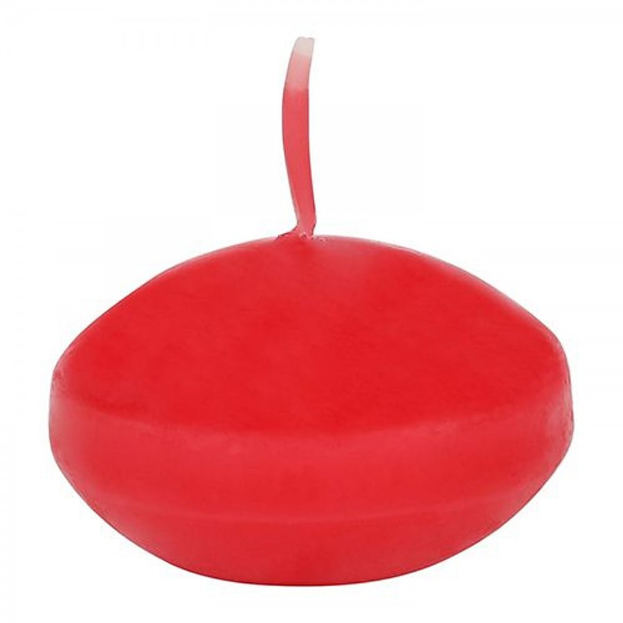 DP Decorative Wax Floating Candles - Red