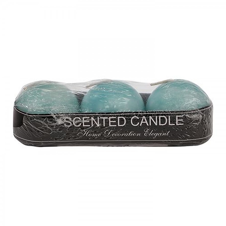 DP Decorative Wax Scented Candles - Blue