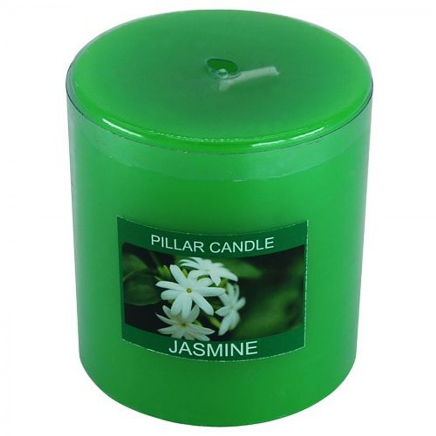 Fish  Scented Pillar Candle - Jasmine