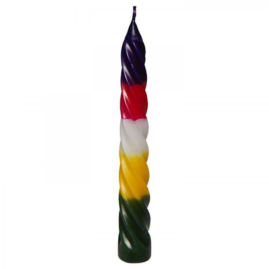 Fish Spiral Candle - Multicolour