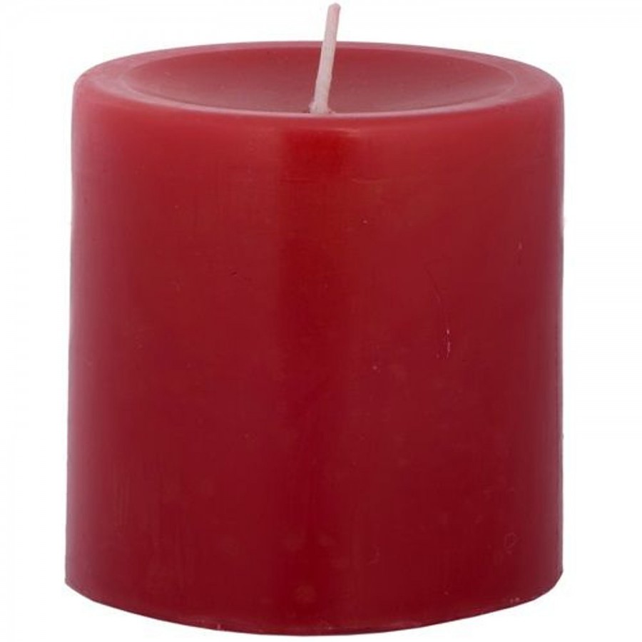 Inspiredkraft Scented Pillar Candles - Apple Cinnamon