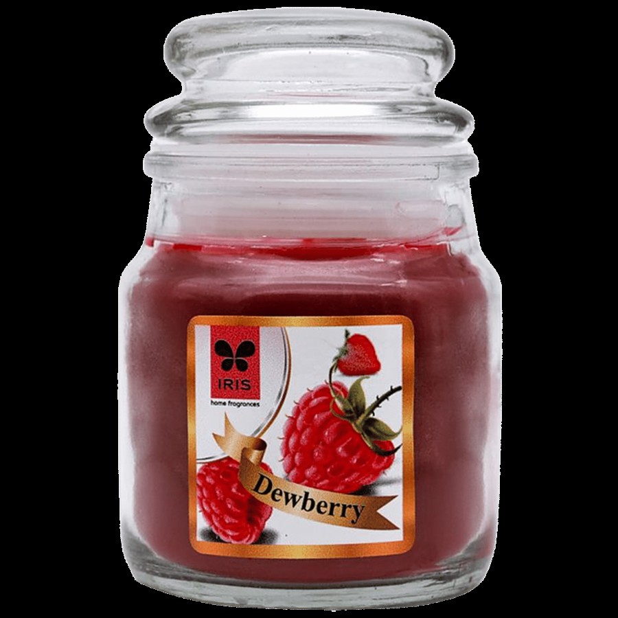 Iris Dewberry Jar Candle