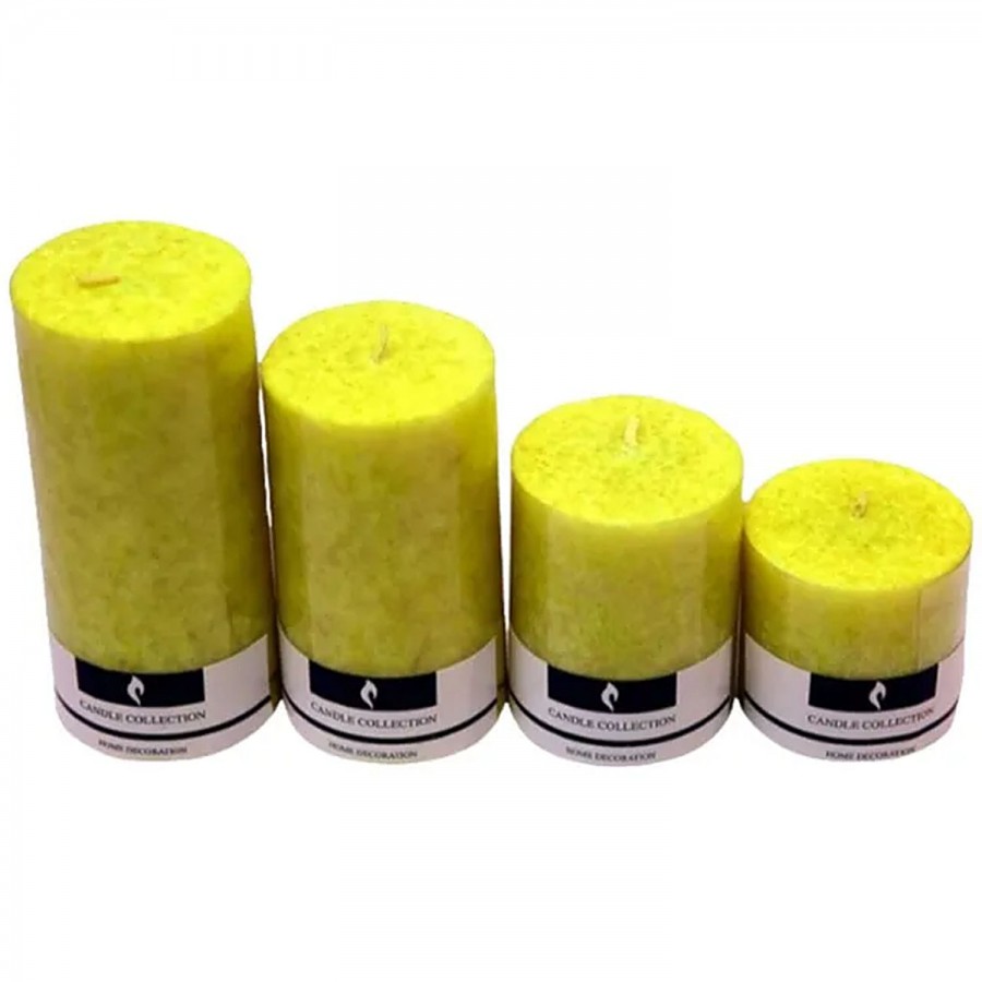 Pahal Scented Pillar Candles - Assorted Colours