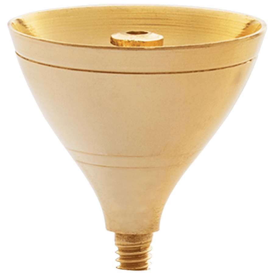 Borosil Akhand Diya - Brass