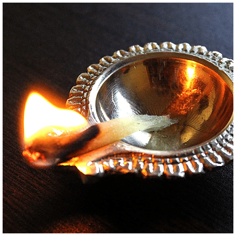 Trm Brass Diya/Lakshmi Deepam - Plain