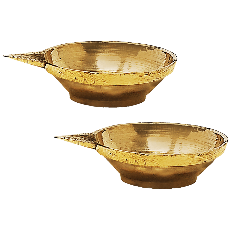 Trm Diya Pair - Brass Material