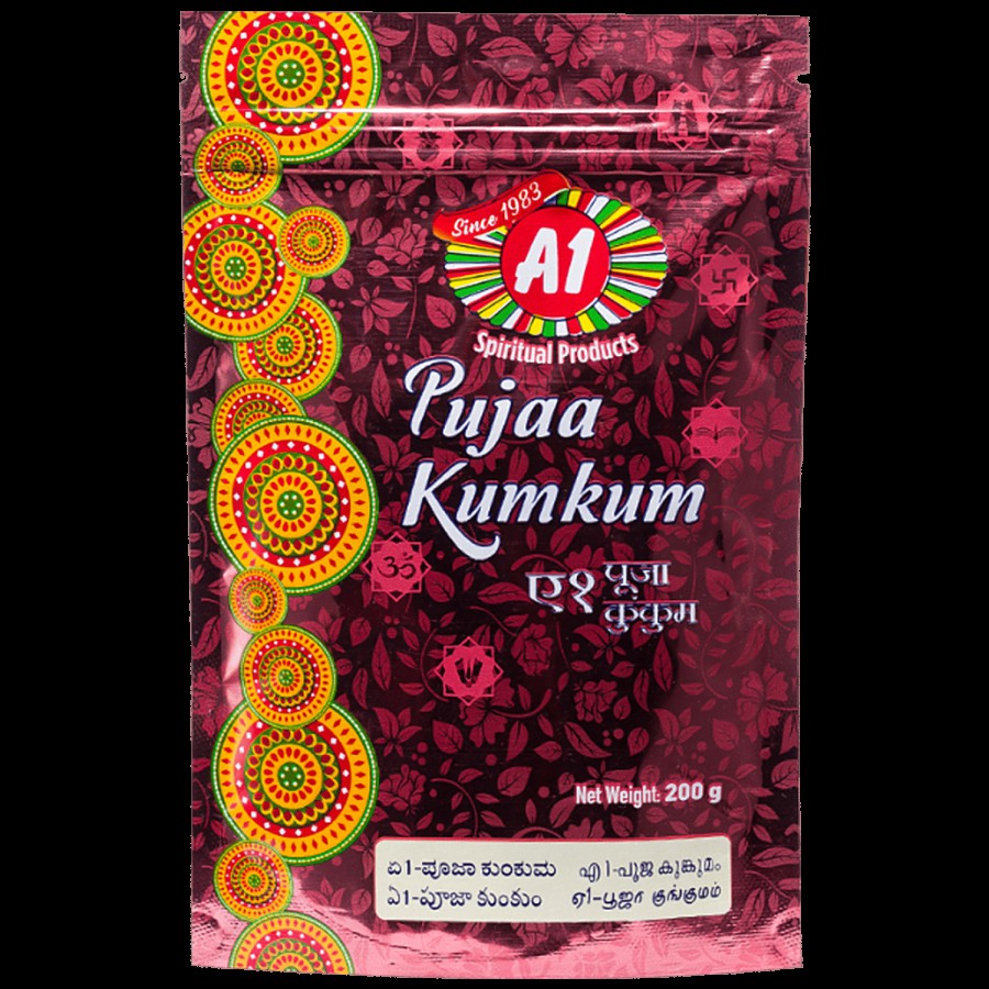 A1 Pure Kumkum - Red