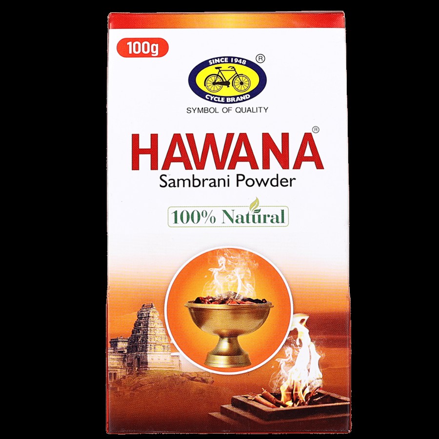 Cycle Hawana Sambrani Powder - 100% Natural