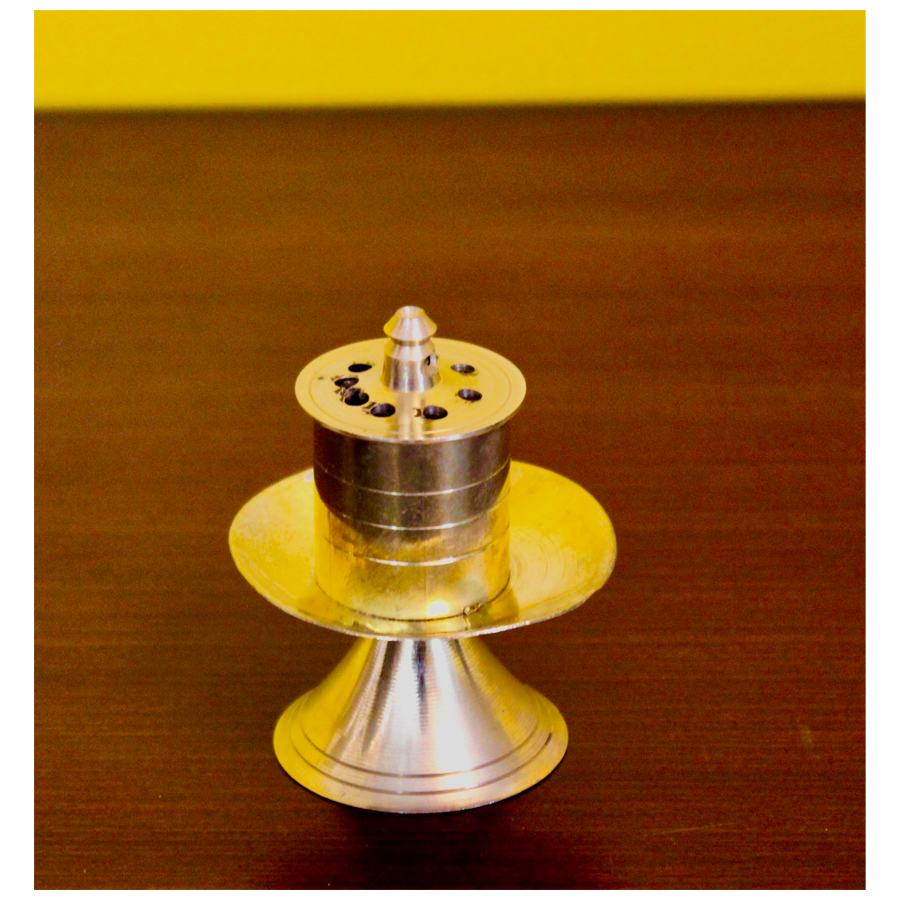 Decan Brass Plain Agarbatti Stand - Incense Holder