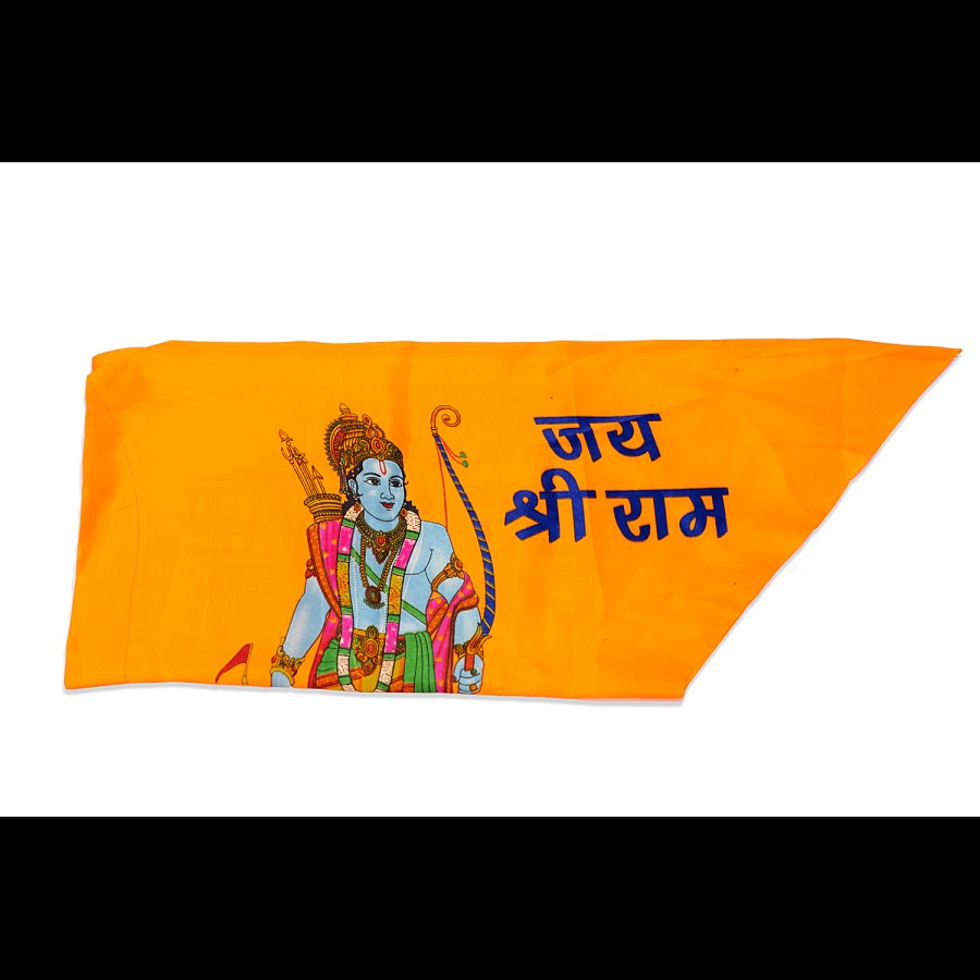 Divine Art Jai Shree Ram Cloth Flag