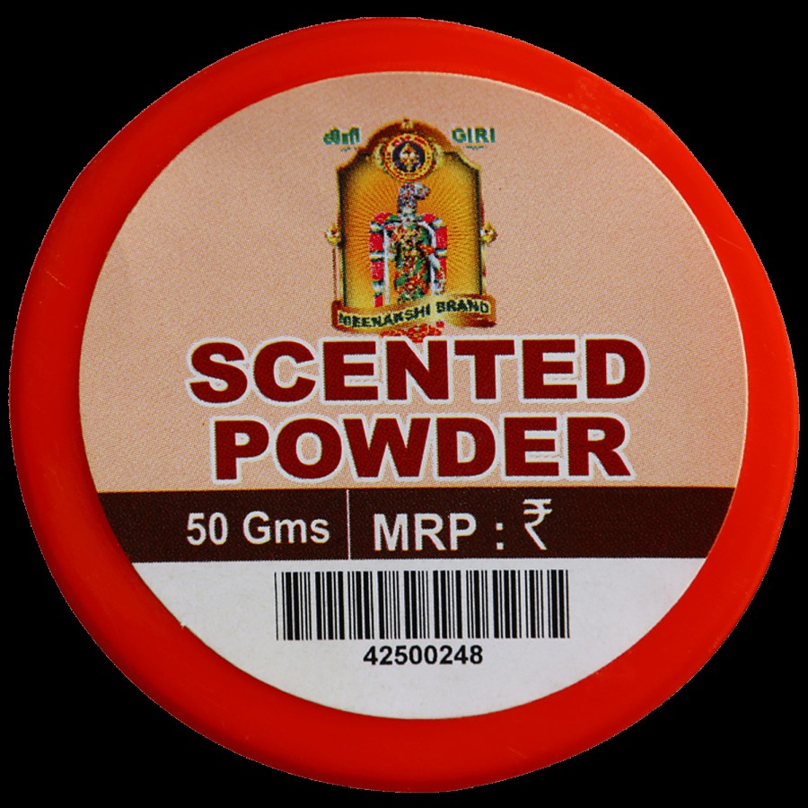 Giri Trading Agency Private Limited Scented Powder For Bathing Deity & Idols - Smear On Hindu Gods