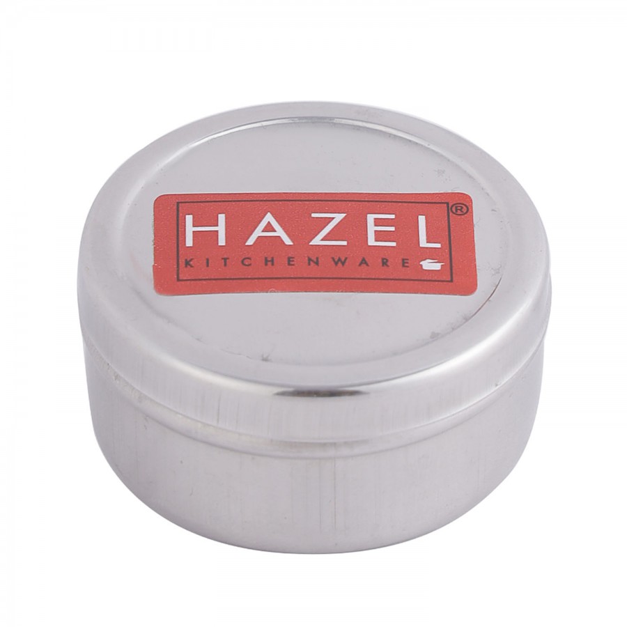 Hazel KumKum Stainless Steel Mini Dabbi Container For Sindoor For Women